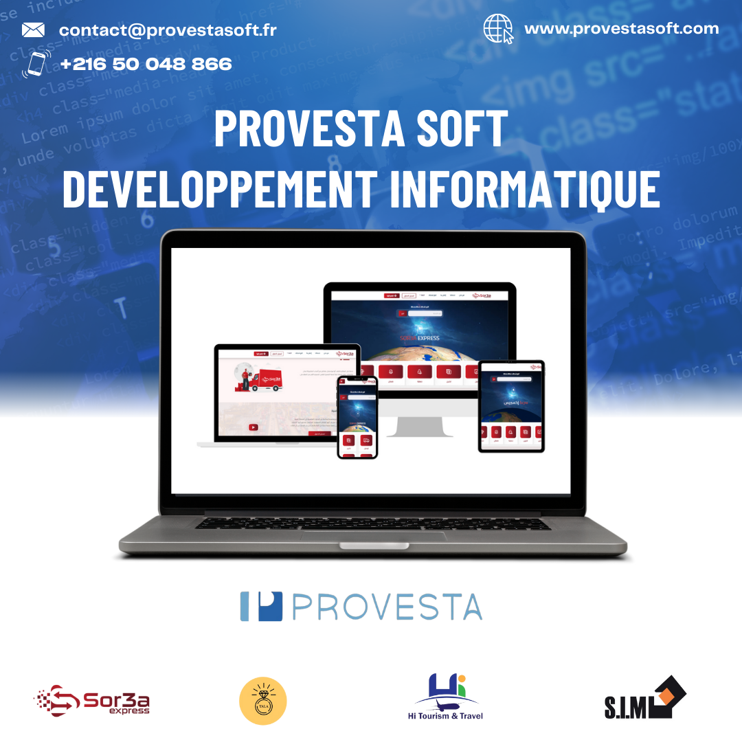 Innovation Express : Rôle Essentiel de Provesta Soft dans la Plateforme de Livraison de Pointe de Sor3a Express